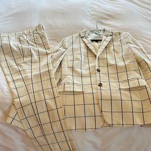 Banana republic suit